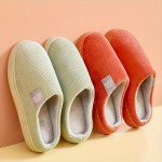 Cozy Women's Plush Anti-Slip Home Slippers with Thick Bottom