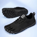 Barefoot Five-Toed Fitness Shoes – Sneakers Separated Toe Footwear for Men & Women Neuropathy, Hiking, Yoga, Gym, Beach